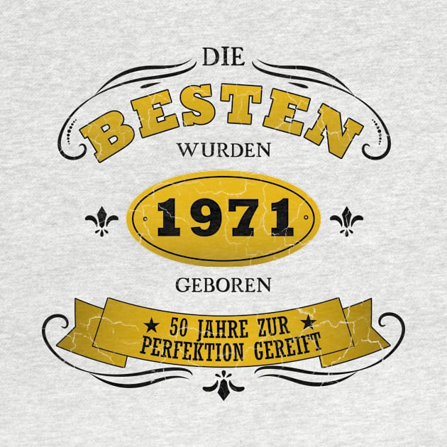 Geburtstag 1971 50 Jahre Birthday by JG0815Designs